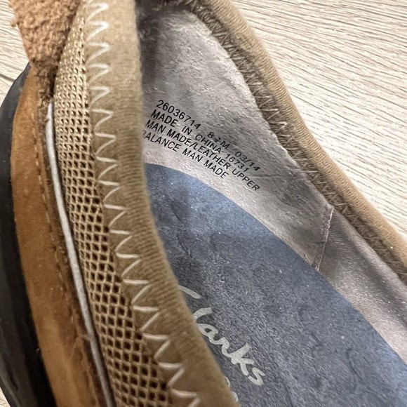 Women's Privo by Clarks Comfortable Boat Or River Shoes Sz 8.5 Tan and Black - Picture 10 of 10